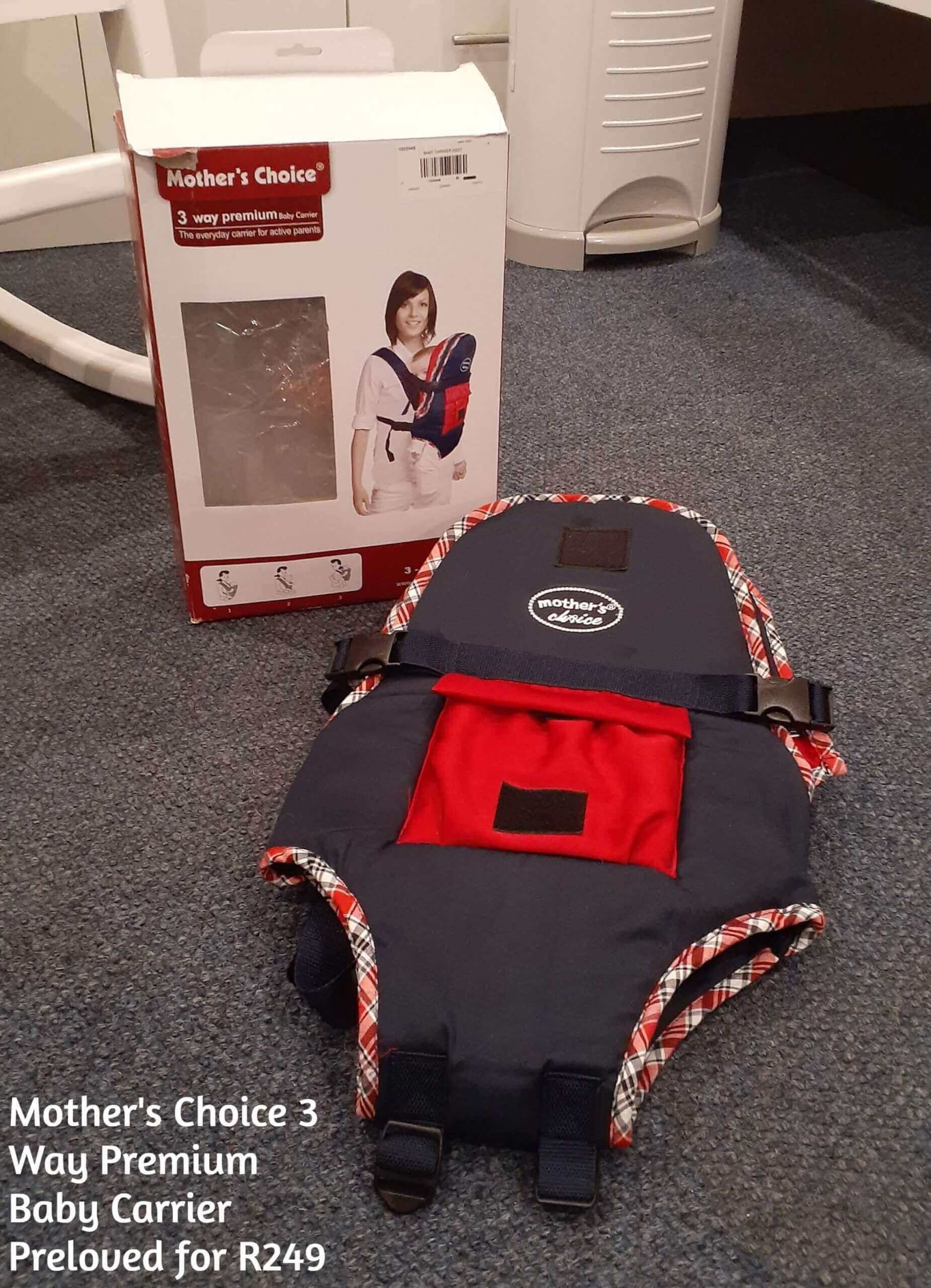 Mother's Choice 3 Way Premium Baby Carrier