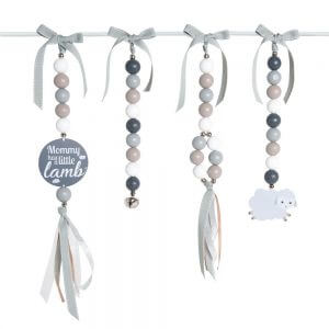 Ruby Melon Natural Dingle Dangle Set – Little Lamb