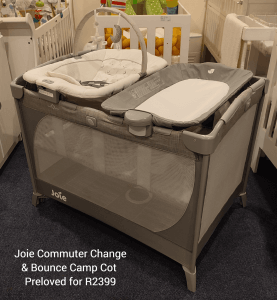 Joie Commuter Change Bounce Camp Cot Preloved for R2399 1892x2048 2