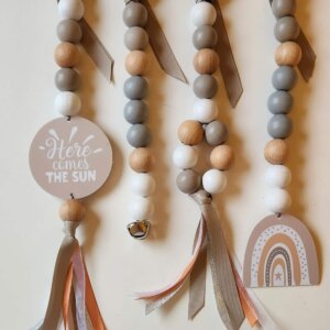 Ruby Melon Natural Dingle Dangle Set – Over The Rainbow