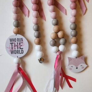 Ruby Melon Natural Dingle Dangle Set – Forest Fox