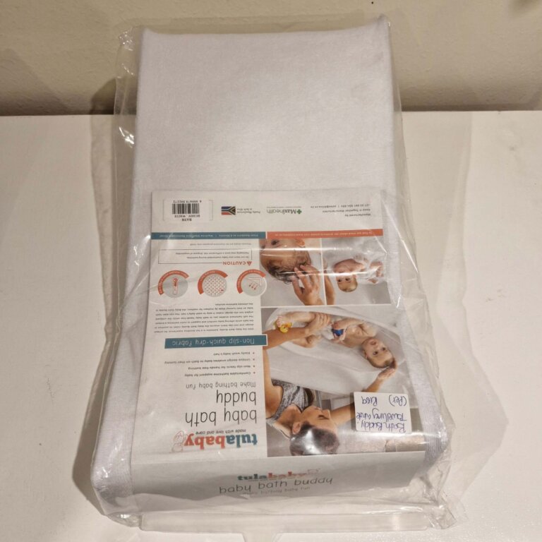 Tula Baby Bath Buddy - Toweling White