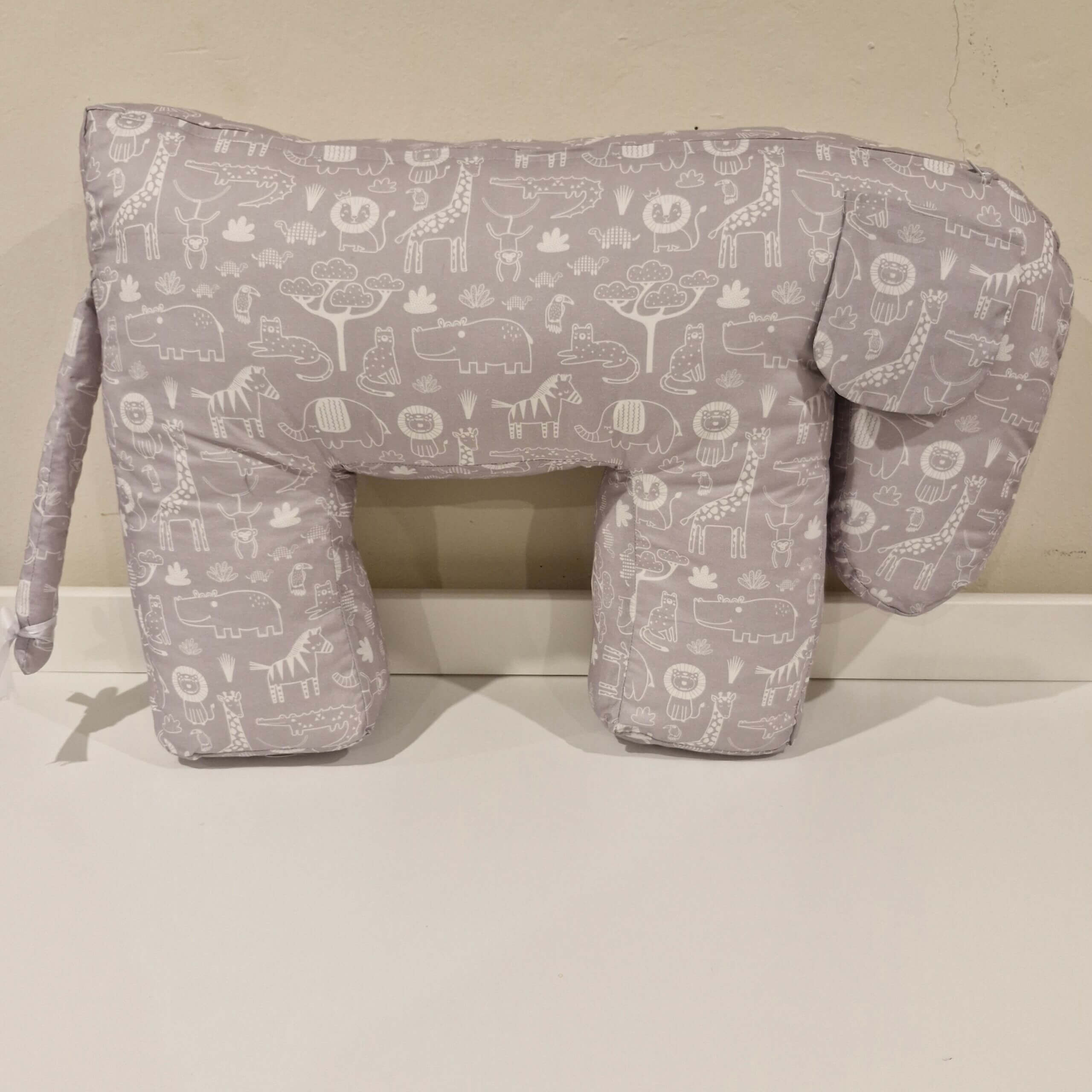 Nursing Pillow - Grey Safari