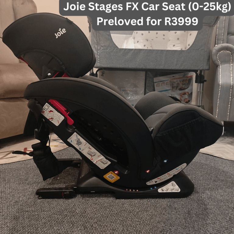 Joie Stages FX Car Seat (0-25kg) Preloved for R3999