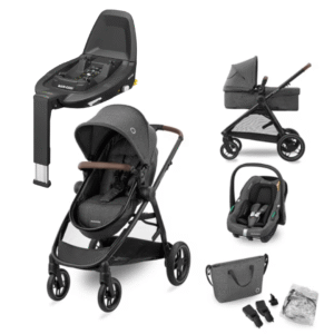 Maxi-cosi Zelia S Trio Travel System with 3Way Base