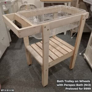 Bath Trolley on Wheels