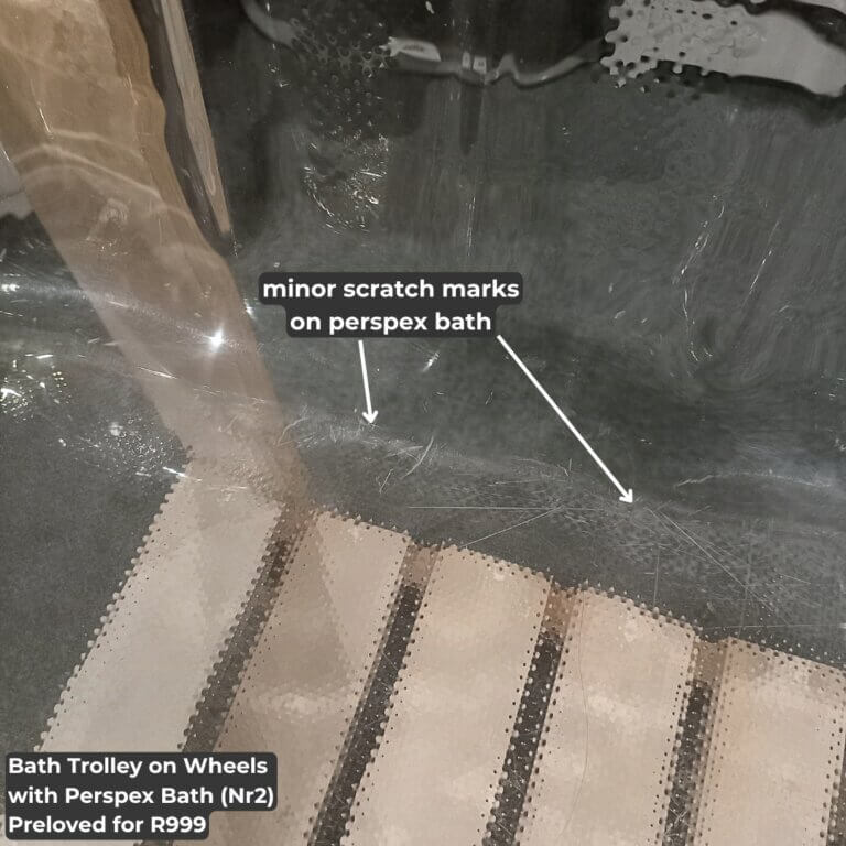 Bath Trolley on Wheels