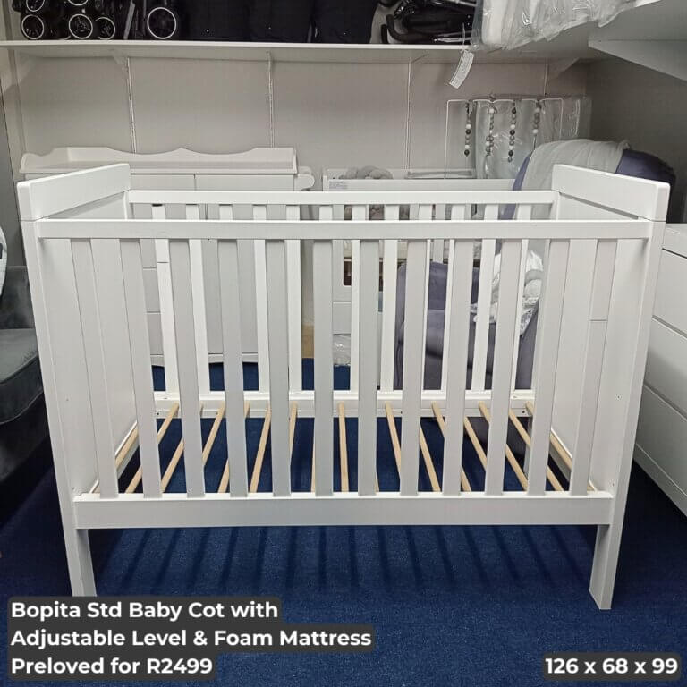 Bopita White Cot