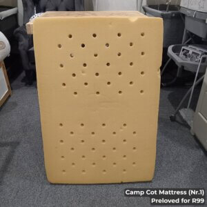 Camp Cot Mattress (Nr1)